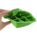 DIY Creative Big Ice Square Mold Square Shape Silicone Ice Tray Fruit Ice SqO1Z1