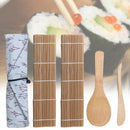 Bamboo Rolling Mats Sushi Maker Japanese DIY Rice Spreader 5Pairs Chopsti_AU Gw