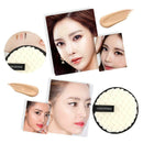 4pcs Fiber Makeup Remover Pad Reusable Face Cleaning Sponge Cosmetic Puff