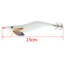 1PC Luminous Squid Jigs White Glow Wood Shrimp with Octopus Squid Jig OZ