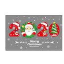 2020 Near Year Christmas Wall Stickers Cartoon Snowman Santa Claus Window S W5A8
