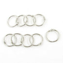 9 x hinge leaves ring ring paper ring diameter key ring