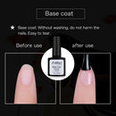 Fulljion Base Top Coat Transparent Nail Art Gel Nail Polish Uv Led Soak Off