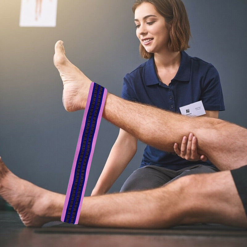 Hip Band Yoga Exercise Workout Booty Leg Loop Non-slip Design Squat  Band Yoga