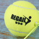 Elastic Rubber Band Tennis Ball Single Practice Training Belt Line Cord Tool W'