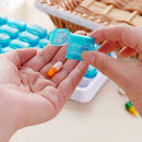 31 Day Monthly Pill Organizer Medication Pod Compartment Travel Planner