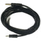 3.5mm Male to 1/4inch 6.35mm Stereo Male Plug Adapter Cable Mic Aux Cable-2 G9L7