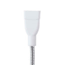 USB Male to Female Extension LED Light Adapter Cable Metal Flexible Tube