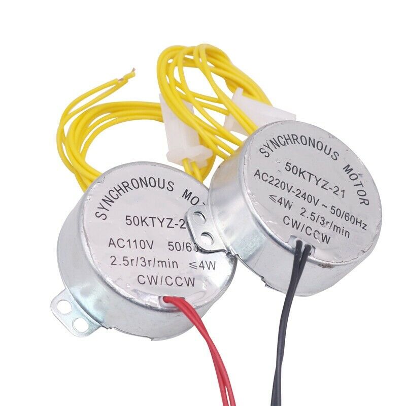 1 Pcs Incubator Automatic Egg Turning Motor Synchronous Motor 2.5/3R/Min Cw