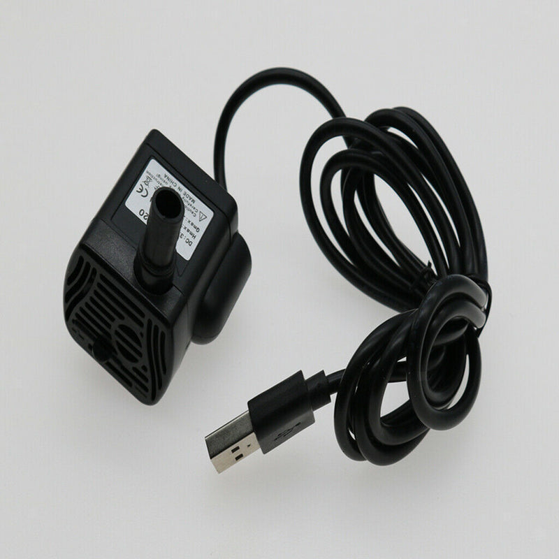 USB Brushless Submersible Water Pumps for Aquarium, Tabletop Fountains, Pond,