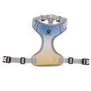 Adjustable Dog Chest Strap Harness Pet Dog Soft Fashion Vest L Yellow Blue