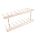 Wood Plate Holder Dish Rack Drain Storage Display Stand Kitchen OrganizerS Bj