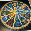 Jigsaw Puzzle Twelve Constellations Shape Jigsaw Piece Puzzles For Entertainment
