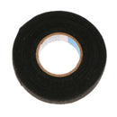 Wiring Loom Harness Tape, Black Adhesive Fabric Tape for Automobile (19 mm x 15