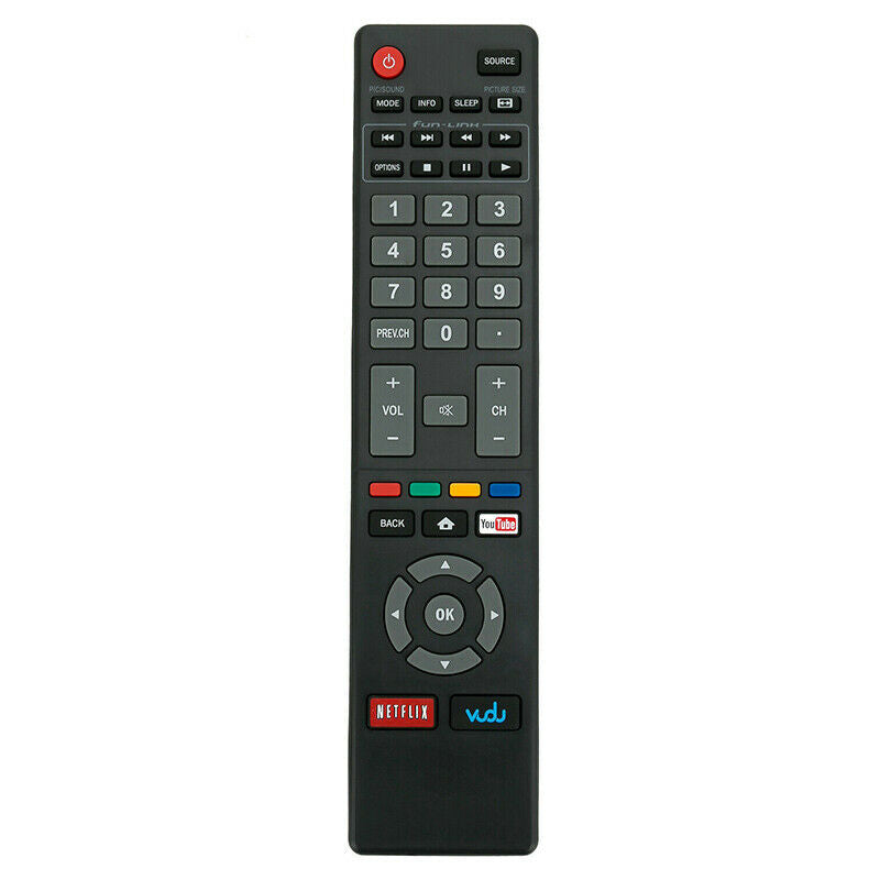 NH409UD TV Remote Control Replace Black For Magnavox 55MV314X 55MV314X 40MV324X