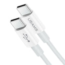 For Notebook Phone 1.2m USAMS Type-C to Type-C 60W PD Charging Data Cable