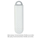 Pet Cat Cleaning Tool Portable Electrostatic Hair Removal Brush (White) A