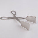 Stainless Steel Barbecue Buffet Pastry Food Tong Scissors Type (8 Inches) U6N6