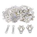 60 Sets Metal Hooks and Eyes for Pants Dresses Sweaters Clothing Accessories