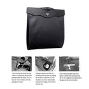 Dual-Use Storage Bag Car Trash Rubbish Bin Car Back Seat Hanging Organize B C1E7