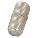 3 x F TO F CONNECTORS, JOINERS, COUPLERS FOR MALE F PLUG + PLUGS X3 C2I9