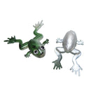10x Artificial Lifelike Soft Baits Frog Lures Fishing Tackle Bait Silicone 4cmM&