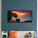 5D Full Round Drill Diamond Painting Mountain Scenery DIY Embroidery (Y011)