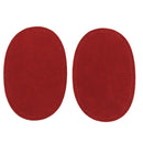 2 Pairs Fabric Sew on Oval Elbow Knee Patch DIY Repair Mend Sewing Applique