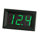 3 Wire Green LED Digital Display Voltage Meter Voltmeter Car Motor 0.56''