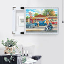 5D DIY Full Drill Diamond Painting Car Scenery Pattern Cross Stitch (06)