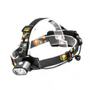 USB T6 Headlamp LED Focus Head Light SelfDefense Camp Lamp Outdoor Headlight M&O