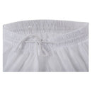 White A-Line 3 Hoop 2 Layer Bridal Wedding Gown Dress Slip Underskirt Petti