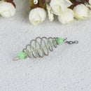 5Pcs Fishing Bait Spring Lure Inline Hanging Tackle Stainless Steel Feeder FT