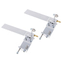 2x 95mm Alloy RC Boat Water Rudder Absorbing Steering Rudder for RC Boats CNC