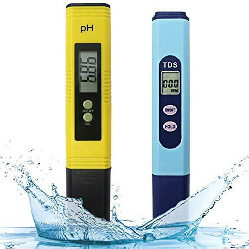 Water Quality Test Meter,Ph Meter Tds Meter 2 in 1 Kit with 0-14.00Ph and 0 I6A3