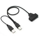 Digital USB2.0 to SLJ Converter Adapter Cable For 2.5 SLJ HDD Hard Drive Disk Kw