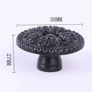 5 Pieces Zinc Alloy Door Handle Pull w/ Screws for Dresser Cupboard Wardrobe
