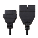 Car Error Fixing 12 Pin To 16 Pin OBD2 OBDII Scanner Cable Adapter For GM