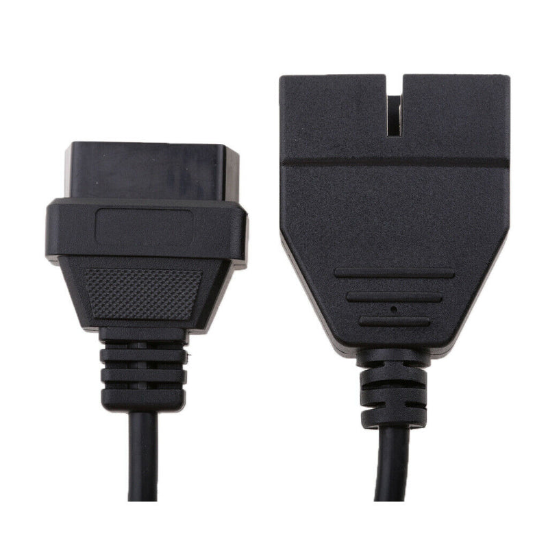Car Error Fixing 12 Pin To 16 Pin OBD2 OBDII Scanner Cable Adapter For GM