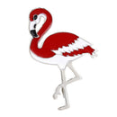 Cartoon Animal Enamel Flamingo Collar Pin Corsage Brooch Jewelry Girls Wome@