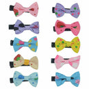 10 x Toddler Cute Girl Hair Clip Ribbon Bow Baby Kids Satin Bowknot Headban C8X3