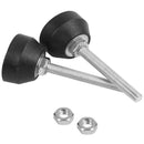 Screw On Adjustable Desk Leveling Foot Furniture Glide M8x60mm 2pcs P5T3