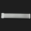 9W 2G11 45 LED 2835 SMD 720LM White Light Tube Lamp Bulb 90lm/W AC 100-240V CAI