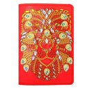 DIY Special Shaped Diamond Painting PU Leather Passport Protective Cover