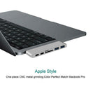 6 in1 USB Hub USB 3.1 Type C to USB 3.0 PD Adapter for MacBook Pro 13/15