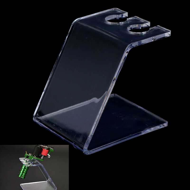 Tattoo Machine Holder Acrylic Tattoo Machine Hold Stand Transparent Tattoo to Gw