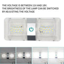 48 Leds Interior Double Dome Ceiling Lights Adjustable Led Rv Interior Pres