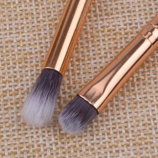 Marble Cosmetic Blush 10PCS Face Powder Eyeshadow Foundation Makeup Brush Set