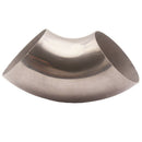 3 "(76.2mm) Stainless Steel Exhaust Chuck Bend, 90 Degree, 0.84D 304