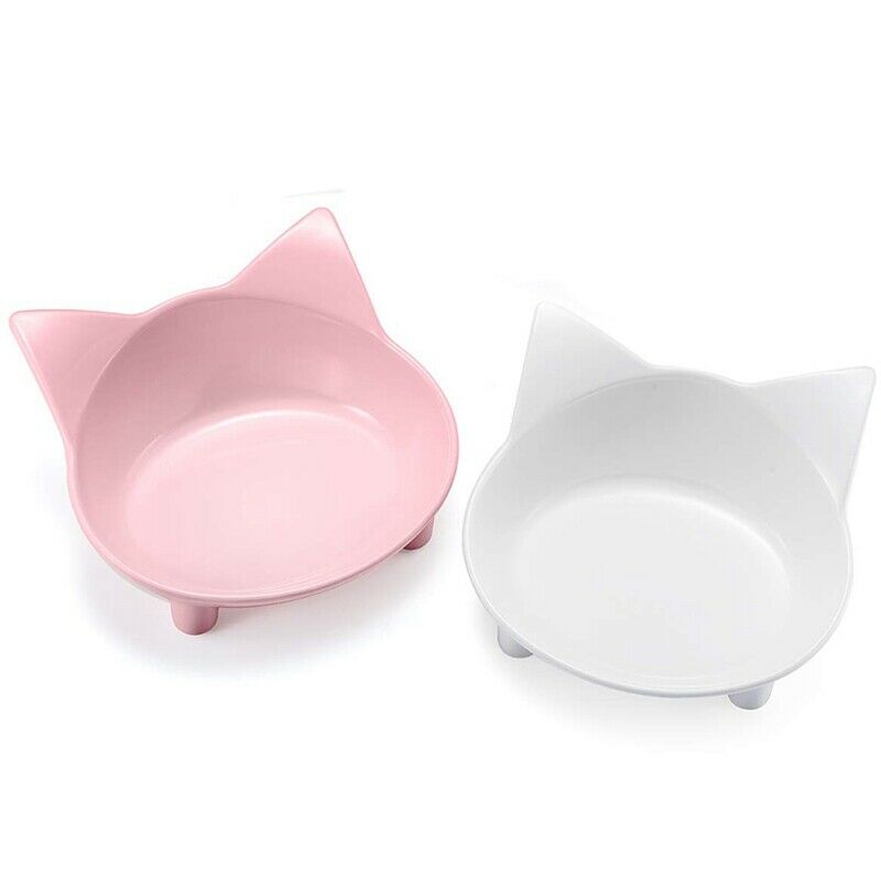Cat Bowl, Shallow Cat Food Bowls,Wide Cat Dish,Non Slip Cat Feeding Bowls,C I5Q8